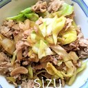 豚肉とキャベツの簡単炒め